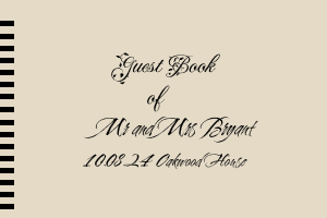 Click to open the guest book